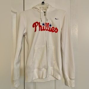 Phillies Nike Women’s Full Zip Hooded Sweatshirt